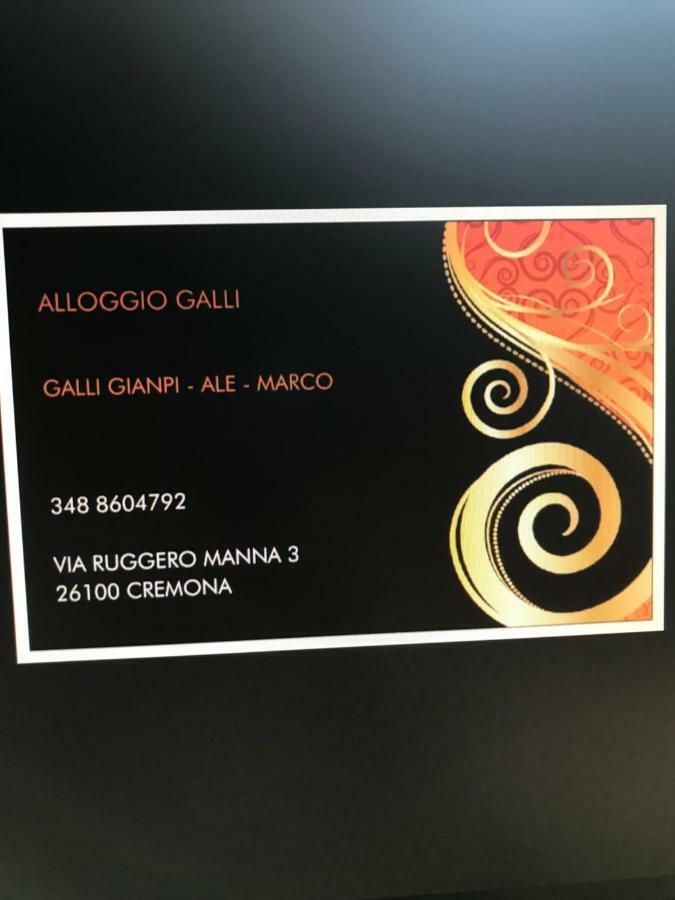 Alloggio Galli Cremona Kültér fotó